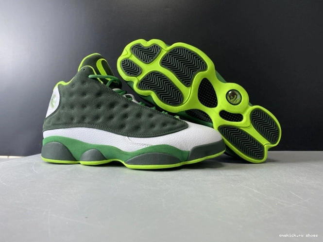 Rep Air Jordan 13 PE 313 'Oregon - Ducks' AR4390 Retro 0712